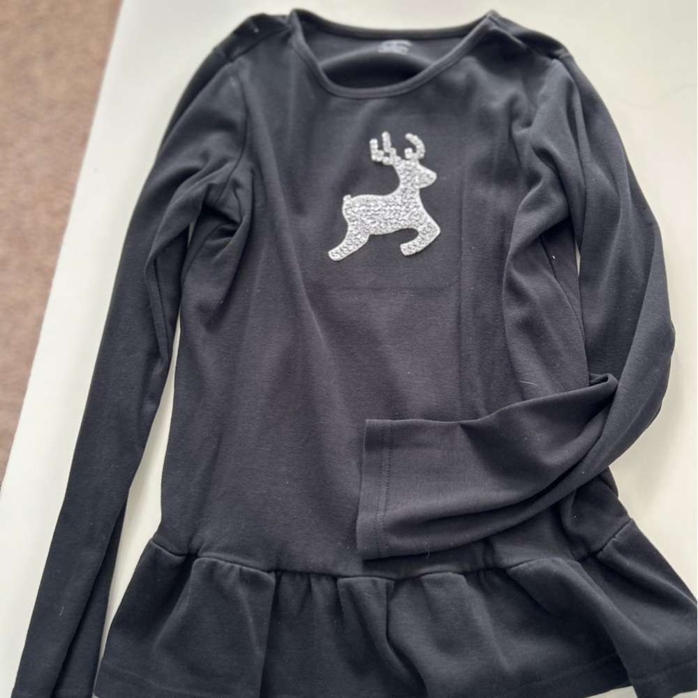 Gymboree Cute girls ruffled shirt size 12